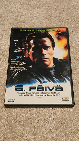 DVD: 6. päivä (Arnold Schwarzenegger)