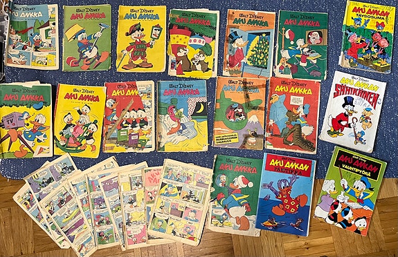 Aku Ankka lehtiä vuodelta 1970