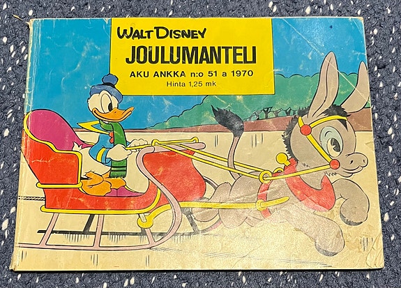 Aku Ankka Joulumanteli 1970