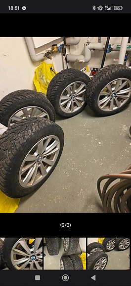 F10/F11 talvirenkaat vanteilla
