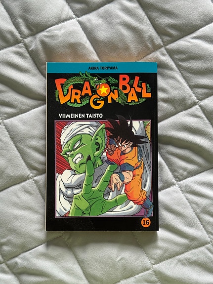 Dragon Ball 16 – Viimeinen taisto manga, hyvä kunto
