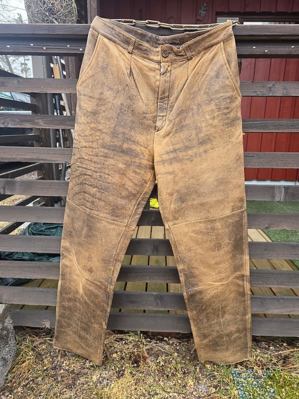 Western look nahkahousut M