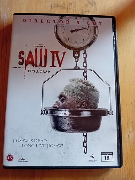 Saw IV elokuva DVD