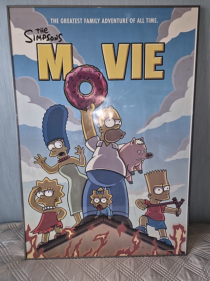 The Simpsons Movie elokuva juliste