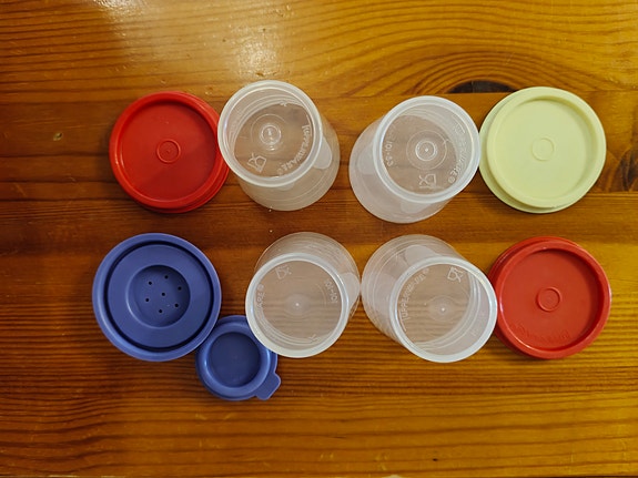 Tupperware pienet kipot