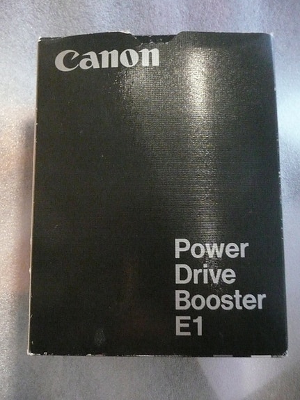 Canon power drive booster E1