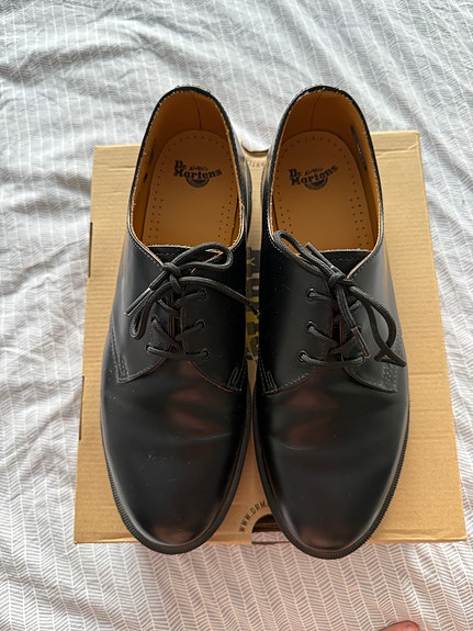 Dr. Martens nahkakengät musta koko 45