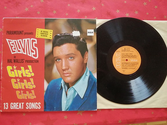 Elvis Presley girls girls girls LP