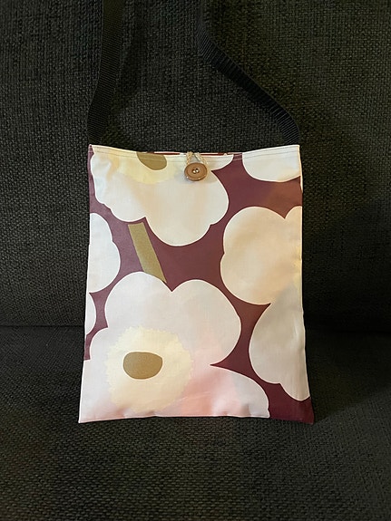 Marimekko kankaasta laukku