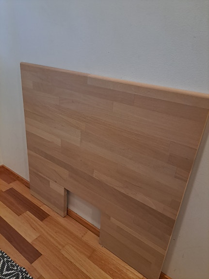 Kokopuinen sängynpääty 90 cm sänkyyn