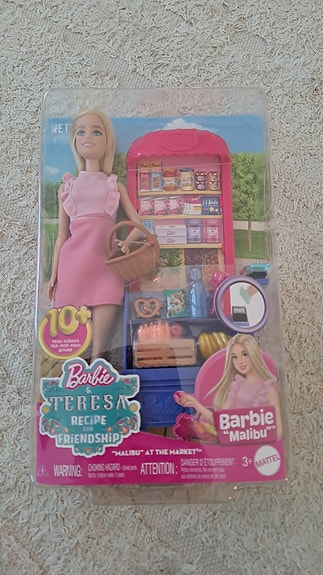 Barbie Malibu ruokatori -leikkisetti