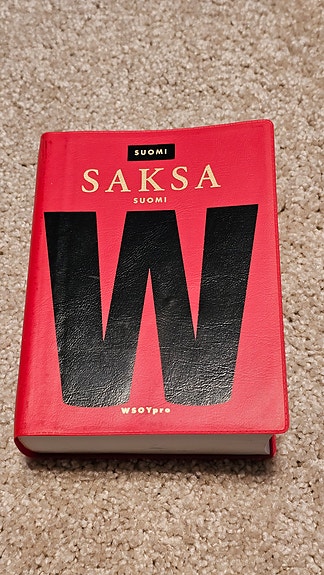 Kirja: Suomi-saksa-suomi sanakirja