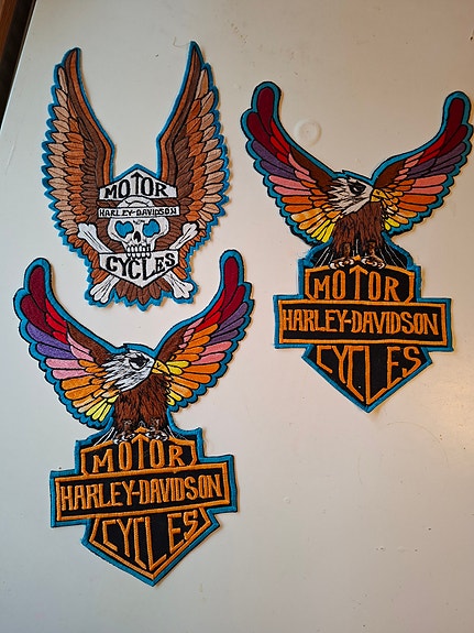 Harley Davidson kangasmerkit