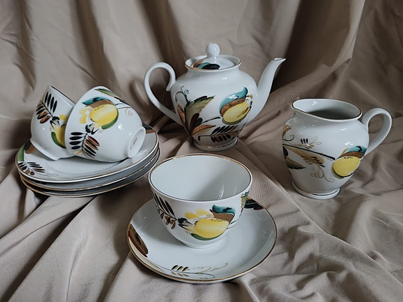 Vintage Lomonosovin teeastiasto