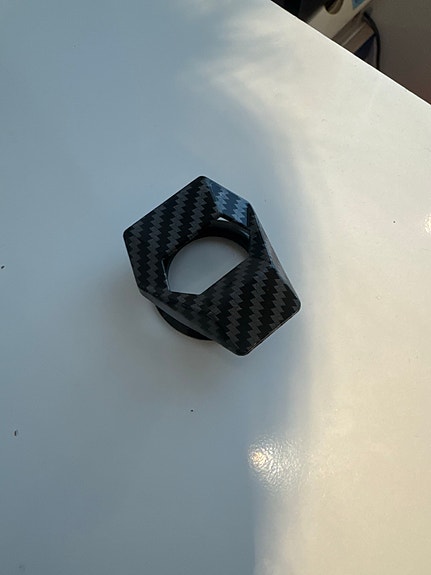Auton start stop carbon fiber look vipu