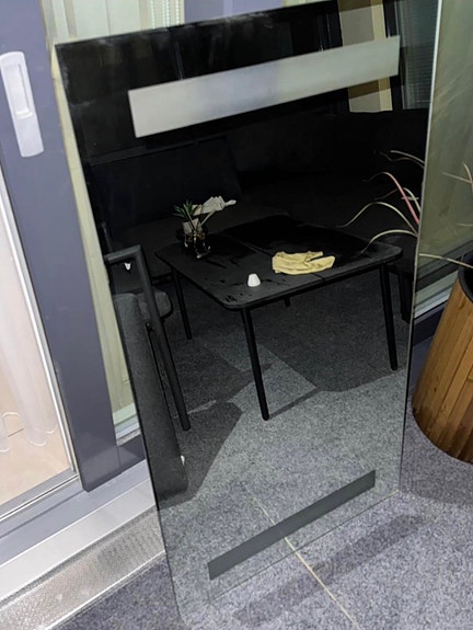 Led wc peili