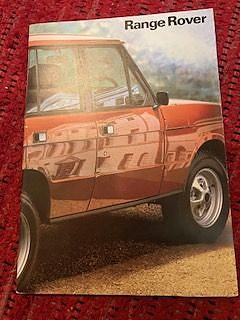 Range Rover esite 8.1982