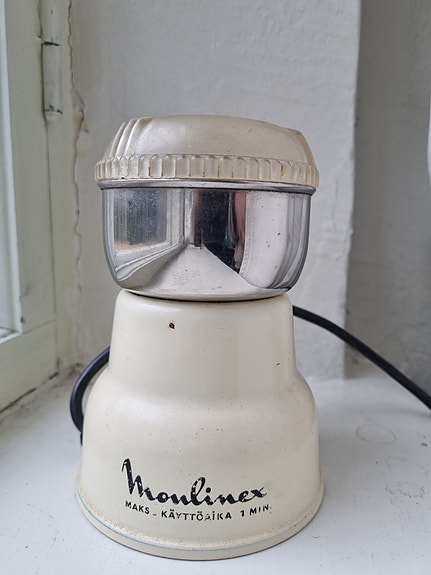 Moulinex sähkökahvimylly, valkoinen