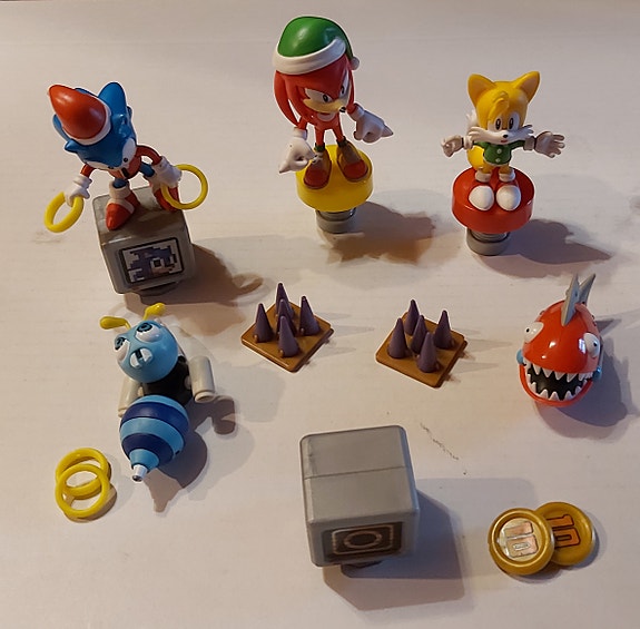 Sonic the hedgehog figuurit