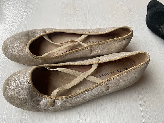 Marc Jacobs ballerinat koko 38 vaalea