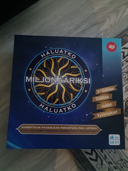 Haluatko miljonääriksi lautapeli
