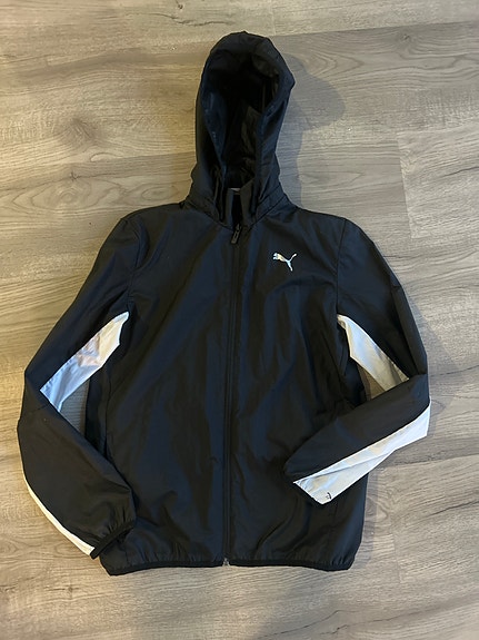 Puma lasten takki 164 musta unisex