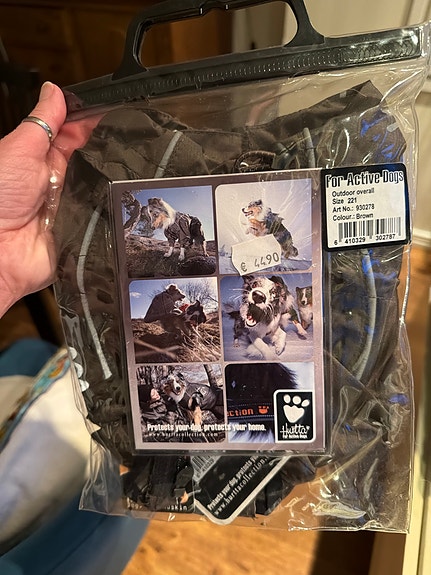 Hurtta For Active Dogs ulkoiluhaalari koko 221 ruskea