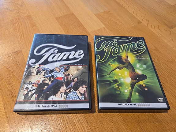 Fame tv-sarja kausi 1 ja 2 DVD