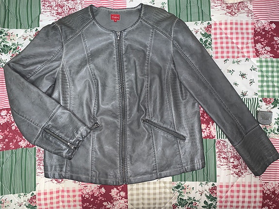 Thea keinonahkatakki XL/XXL