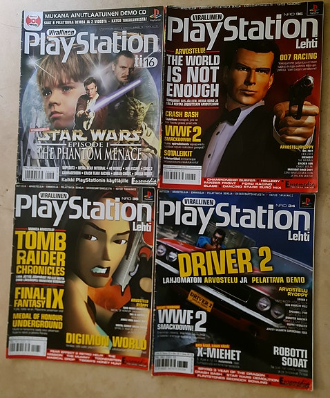 Playstation lehtiä