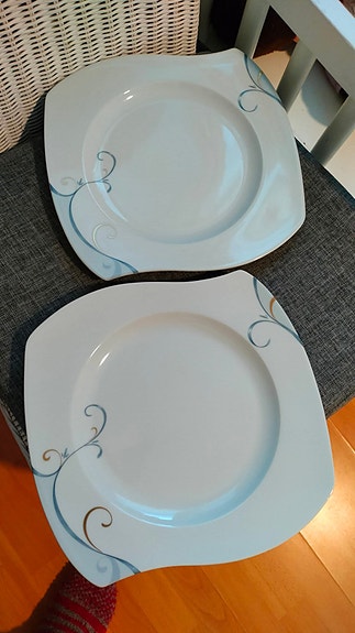 Apila lehti Victoria lautaset 2kpl