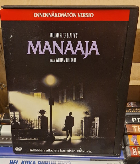 Manaaja DVD-elokuva