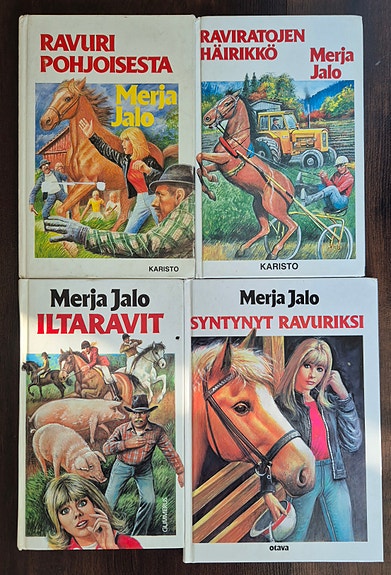 Merja Jalon Haavikon ravitalli sarjan kirjoja
