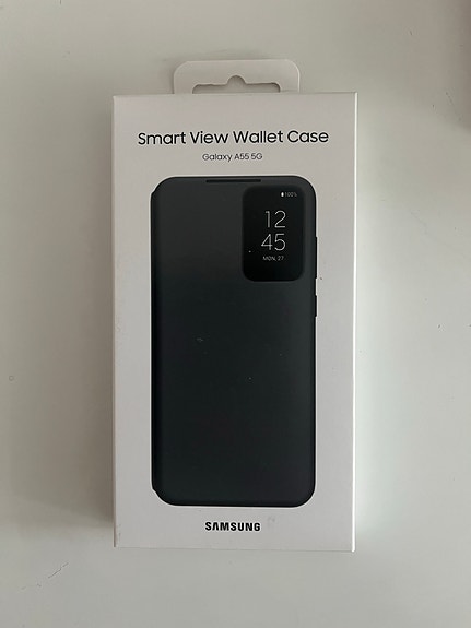 Uusi Smart View Wallet Case Galaxy A55 puhelimelle