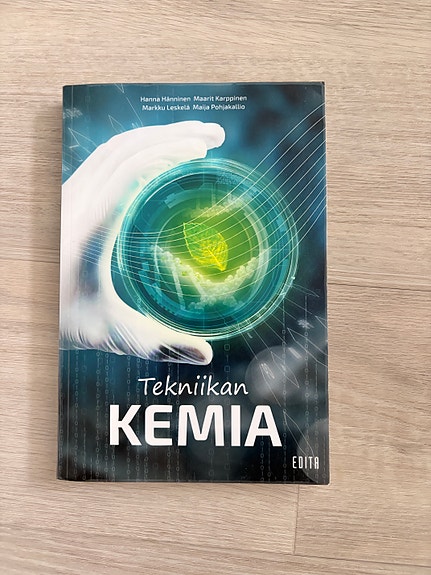 Edita Tekniikan kemia oppikirja