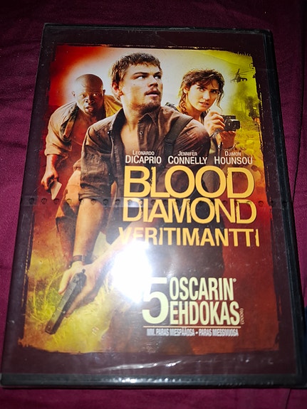 Blood Diamond Veritimantti DVD-elokuva