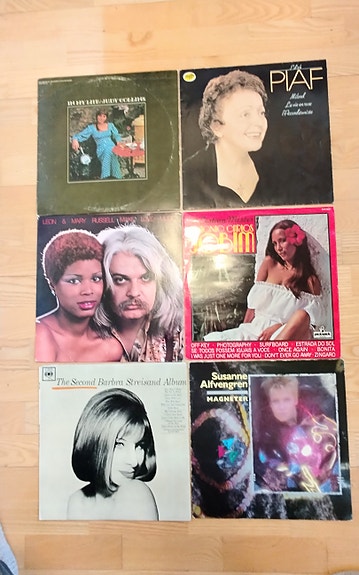 Ulkolaisia vinyyli LP levyjä 1960-1980 luvuilta EX tasoa