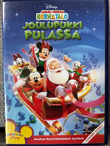 Mikki Hiiren kerhotalo: Joulupukki pulassa ,DVD lasten animaatioelokuva