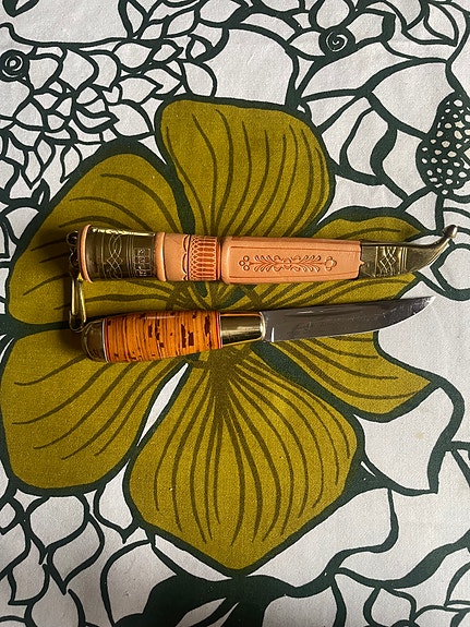 Iisakki Järvenpää puukko teräksinen