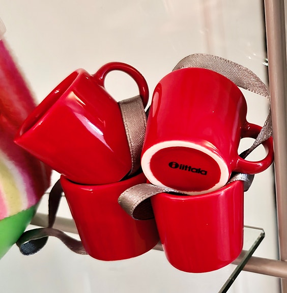 Iittala Teema Punainen Minimukit 4kpl