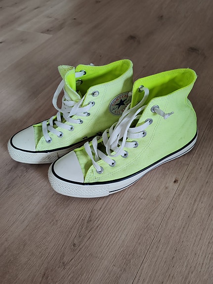 Converse tennarit 37.5 neon keltainen