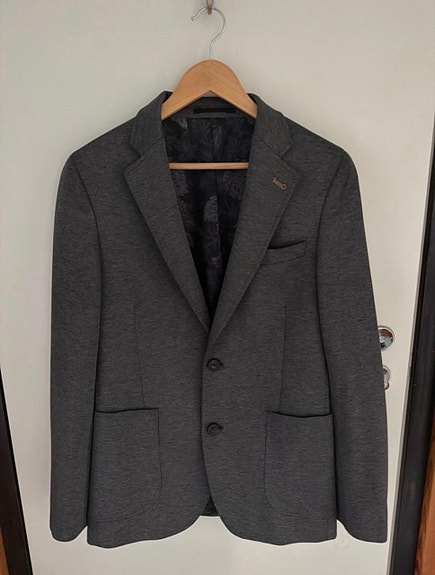 Dressmann Harmaa Bleiseri 46