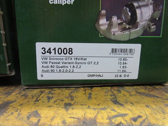 VW Passat ja Scirocco osia