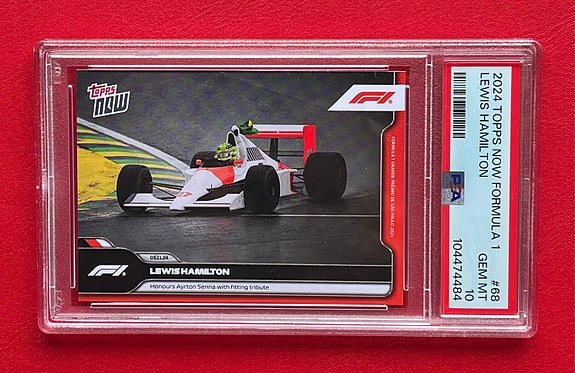 Lewis Hamilton PSA 10 -arvioitu kortti
