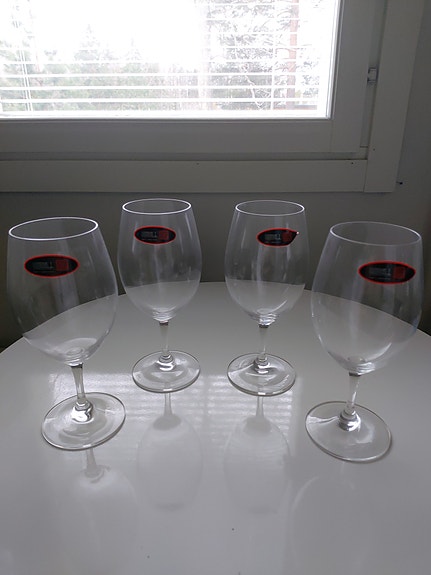 Riedel Punaviinilasit kirkas lasi