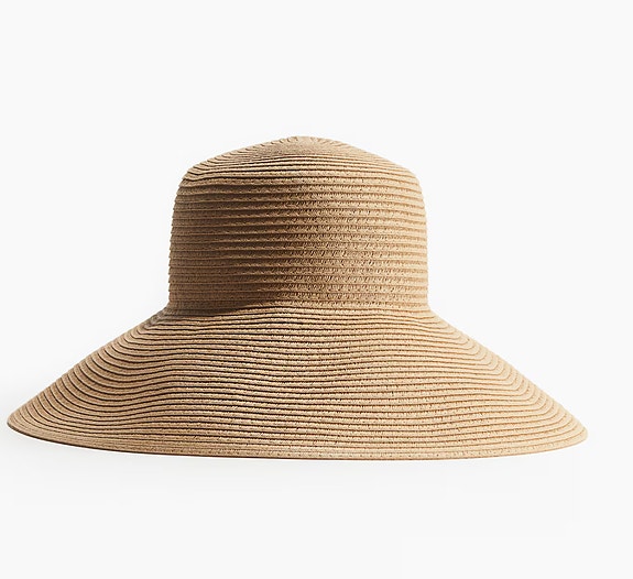 H&M naisten hattu beige hamppu S