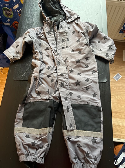 Lindex Rain Wear haalari koko 80 harmaa unisex