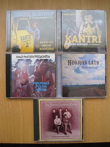 CD: Alatalo Kantri 1 ja 2, Huojuva Lato, Hank and His Milkmen ym