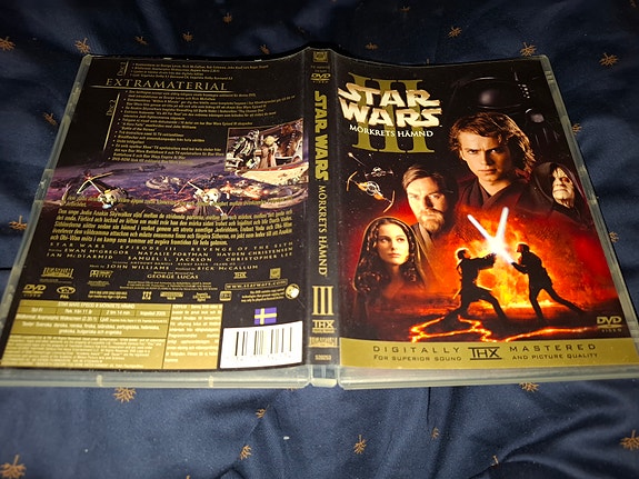 Star Wars Episodi III Sithin kosto DVD-elokuva