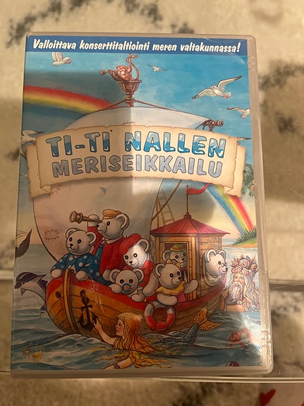 Ti-Ti Nalle Meriseikkailu dvd lastenelokuva